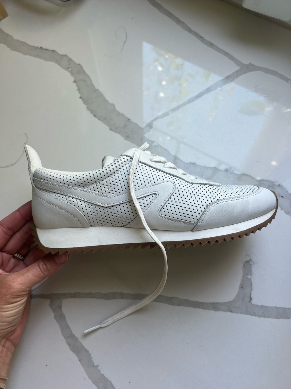 Women’s Rag & Bone White leather Sneakers